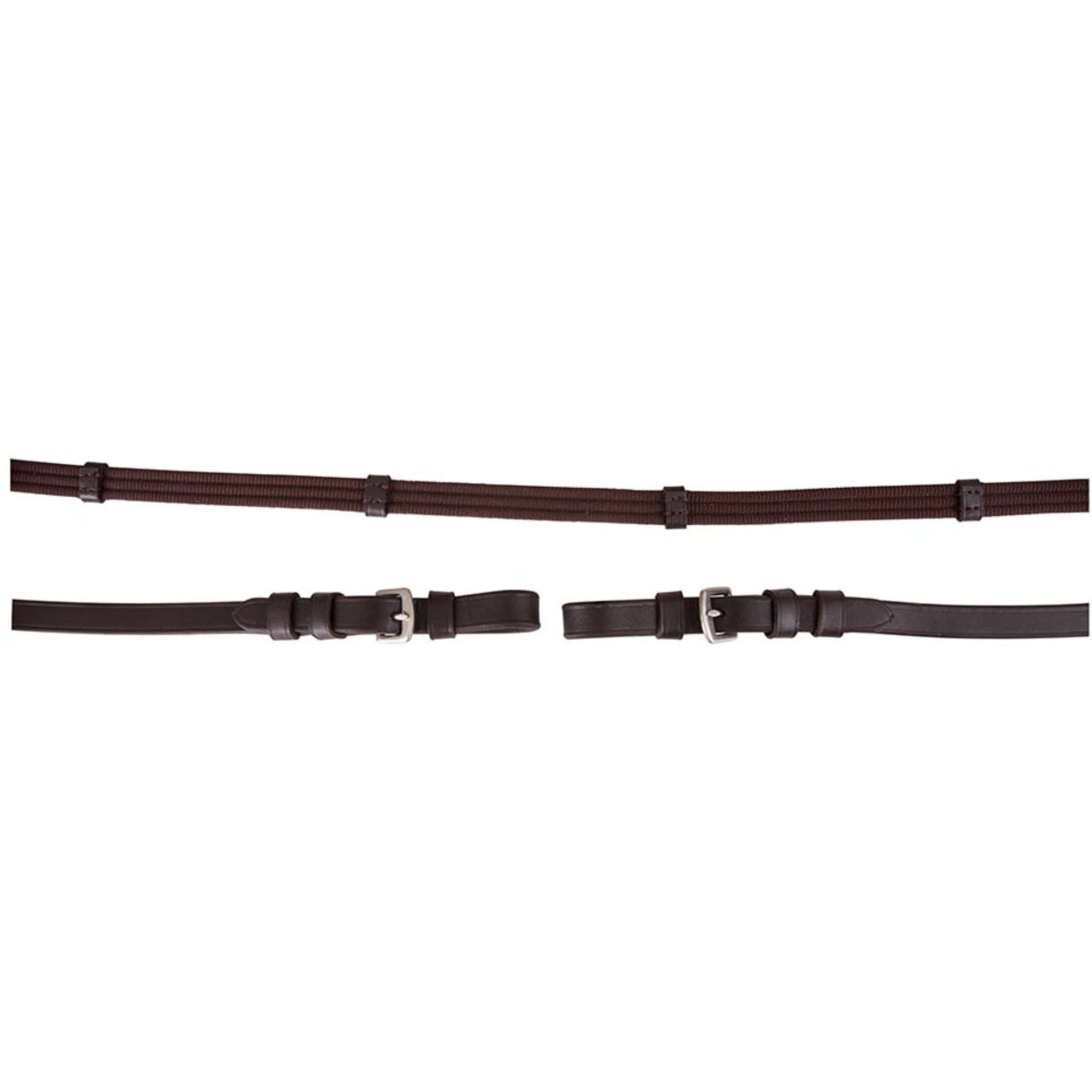 Premiere Rein Linen 16mm with a Buckle Fastener Brown