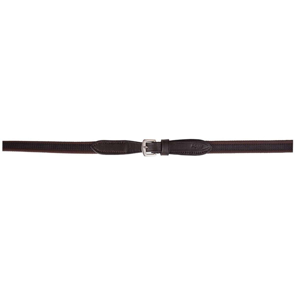 Premiere Rein 16mm Anti-slip Buckle Fastener Brown