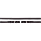 BR Rein Eventa Pro Grip 16mm Round Buckle Black/Silver