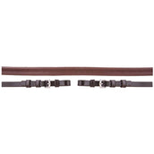 Premiere Rein Rubber with a Buckle Fastener Brown