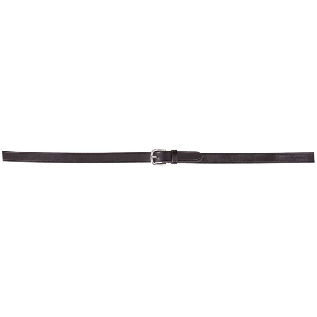 BR Dressage Girth Leather/Rubber 16mm Blind Black/Silver