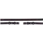 BR Dressage Girth Leather 16mm Blind Black