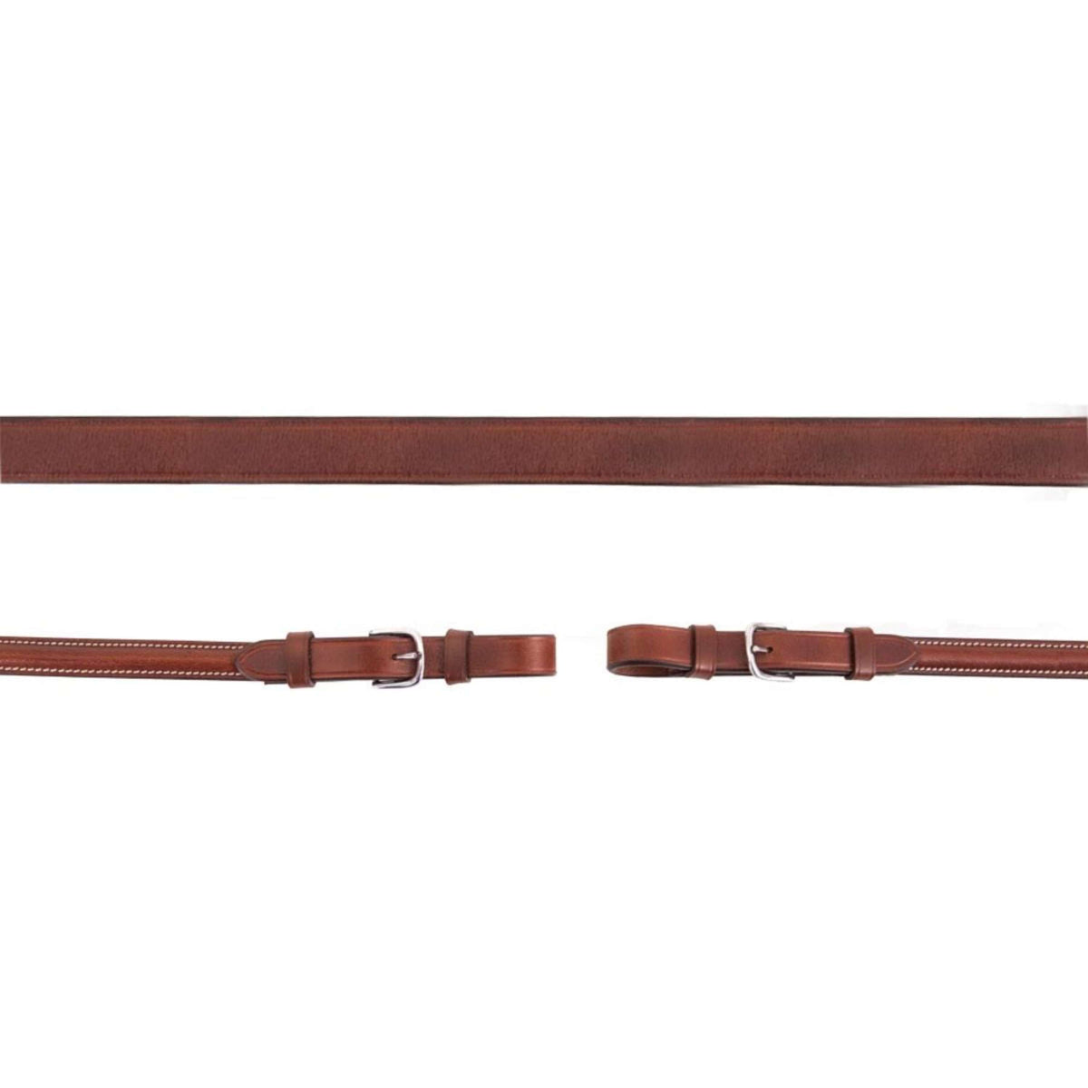 BR Rein Hunter Braided Fancy Tobacco/Silver