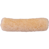 BR Nose Band Cover Sheepskin with Velcro Naturel