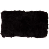 BR Curb Chain Guard Sheepskin 8cm Black/Black