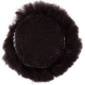 BR Nose Protector Sheepskin Mex with a Chain Black