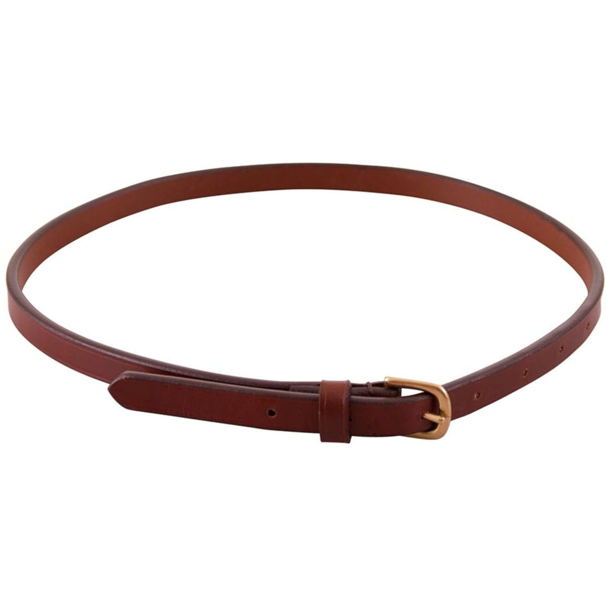 BR Flash Strap with a Round Buckle Tobacco/Koper