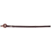 Premiere Side Rein with Long Rubbers Brown