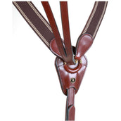 BR Front Harness Taunton Elastic with Martingale Tobacco