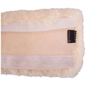 BR Harness Cover Sheepskin with a Chain Naturel