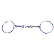 BR Loose Ring Snaffle Pony Solid 14mm Double Jointed RVS