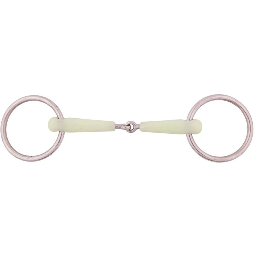 BR Loose Ring Snaffle Apple Mouth Pony 15mm RVS