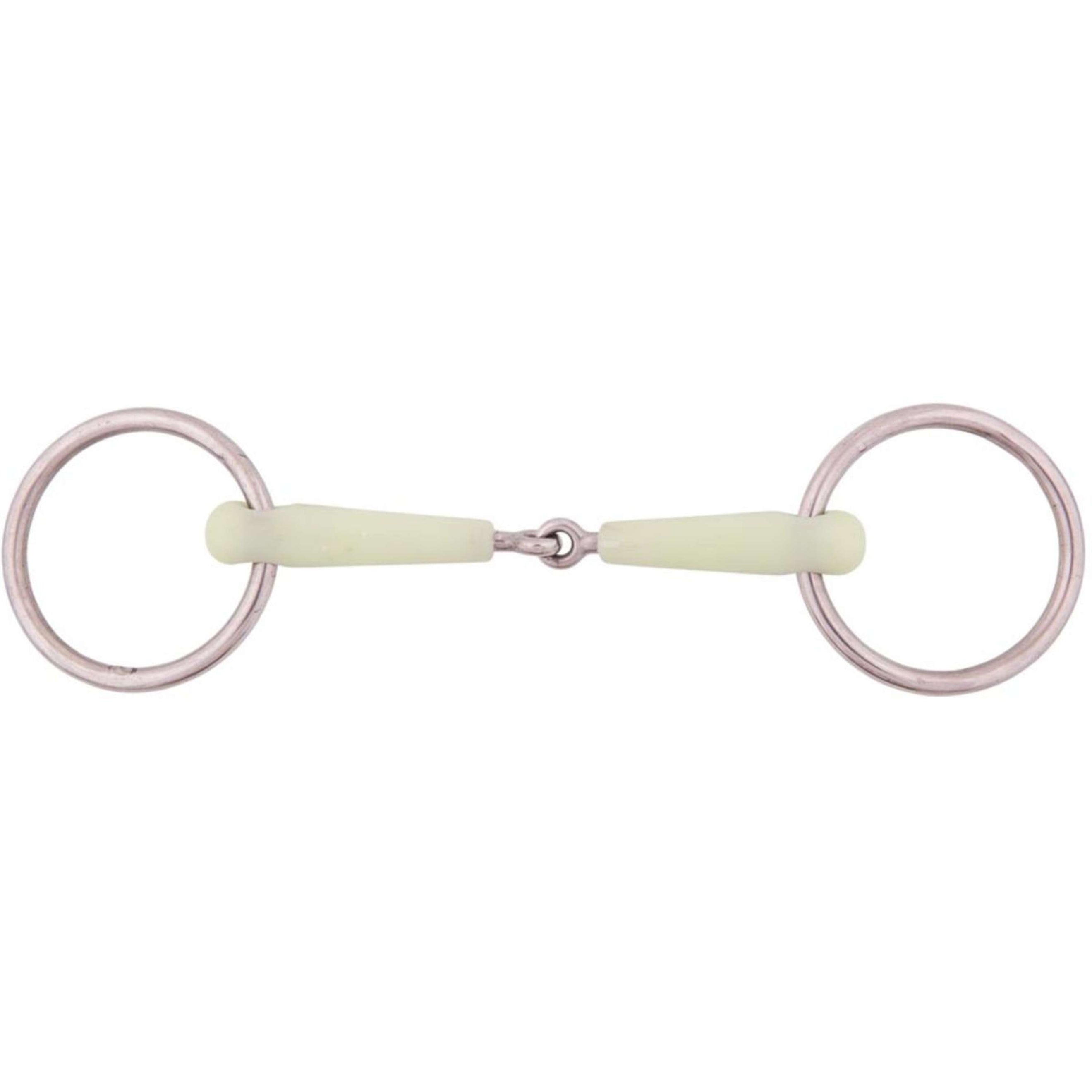 BR Loose Ring Snaffle Apple Mouth Pony 15mm RVS