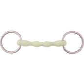 BR Loose Ring Snaffle Apple Mouth 20mm Unbroken RVS