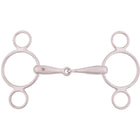 BR Loose Ring Snaffle 3-Rings Solid 18mm Stainless Steel