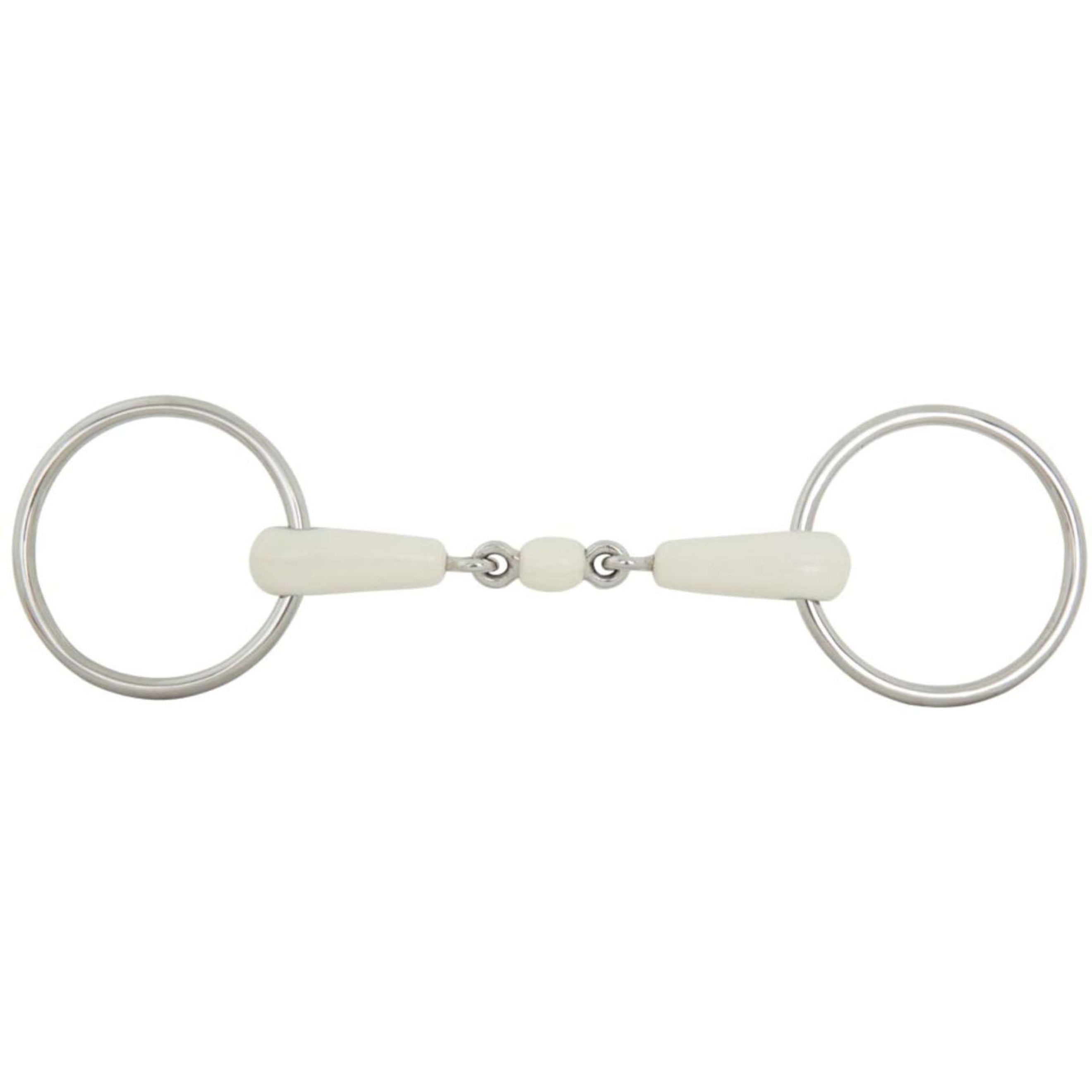 BR Loose Ring Snaffle Combo Comfort Double Jointed 18mm