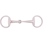 BR Eggbut Snaffle Solid 16mm Small Rings RVS