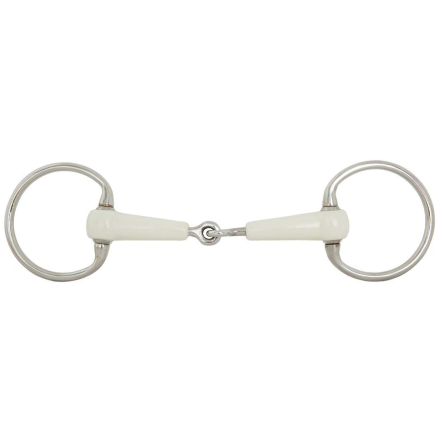 BR Eggbut Snaffle Single Jointed Combo Comfort 18mm Broken 18mm