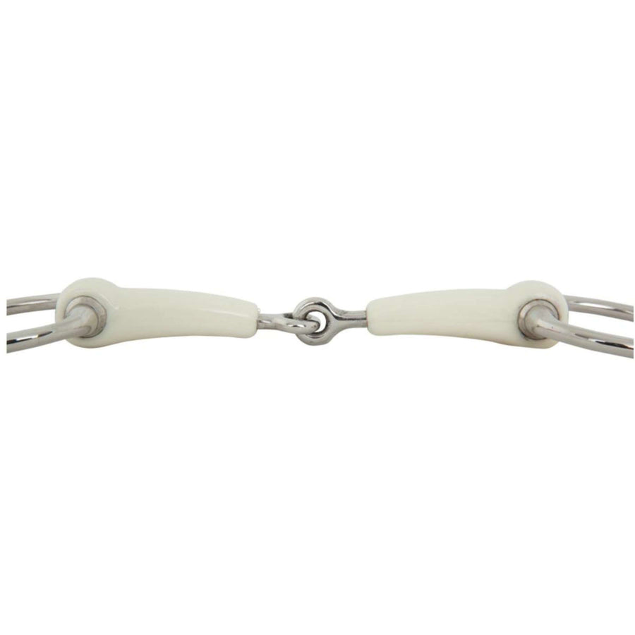 BR Eggbut Snaffle Single Jointed Combo Comfort 18mm Broken 18mm