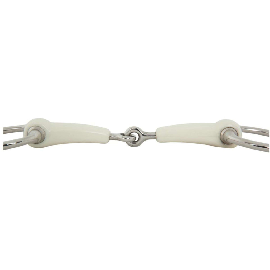 BR Eggbut Snaffle Single Jointed Combo Comfort 18mm Broken 18mm