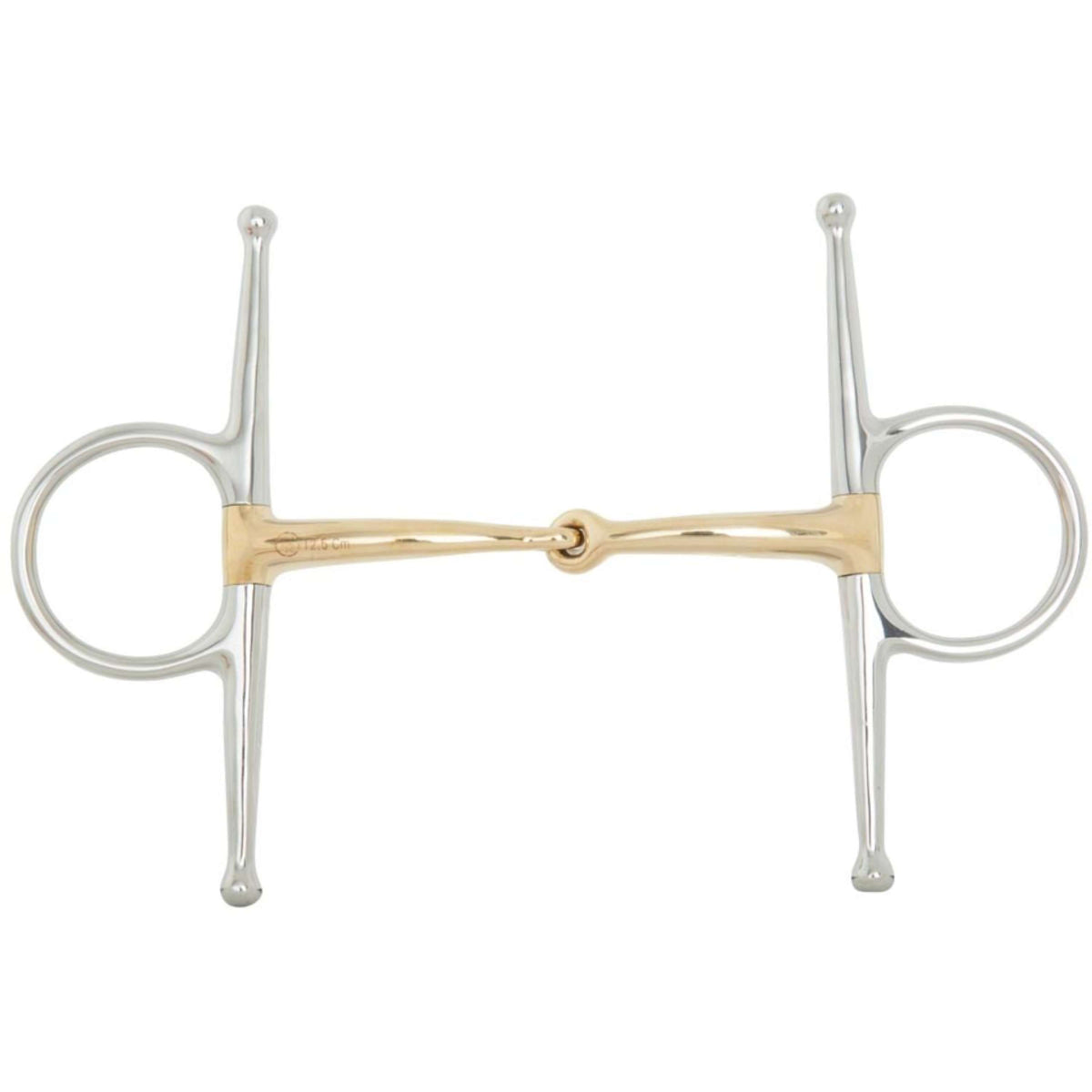 BR Full Cheek Snaffle Single Jointed Soft Contact 14mm