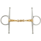 BR Full Cheek Snaffle Soft Contact Curved Double Jointed 14mm/127mm