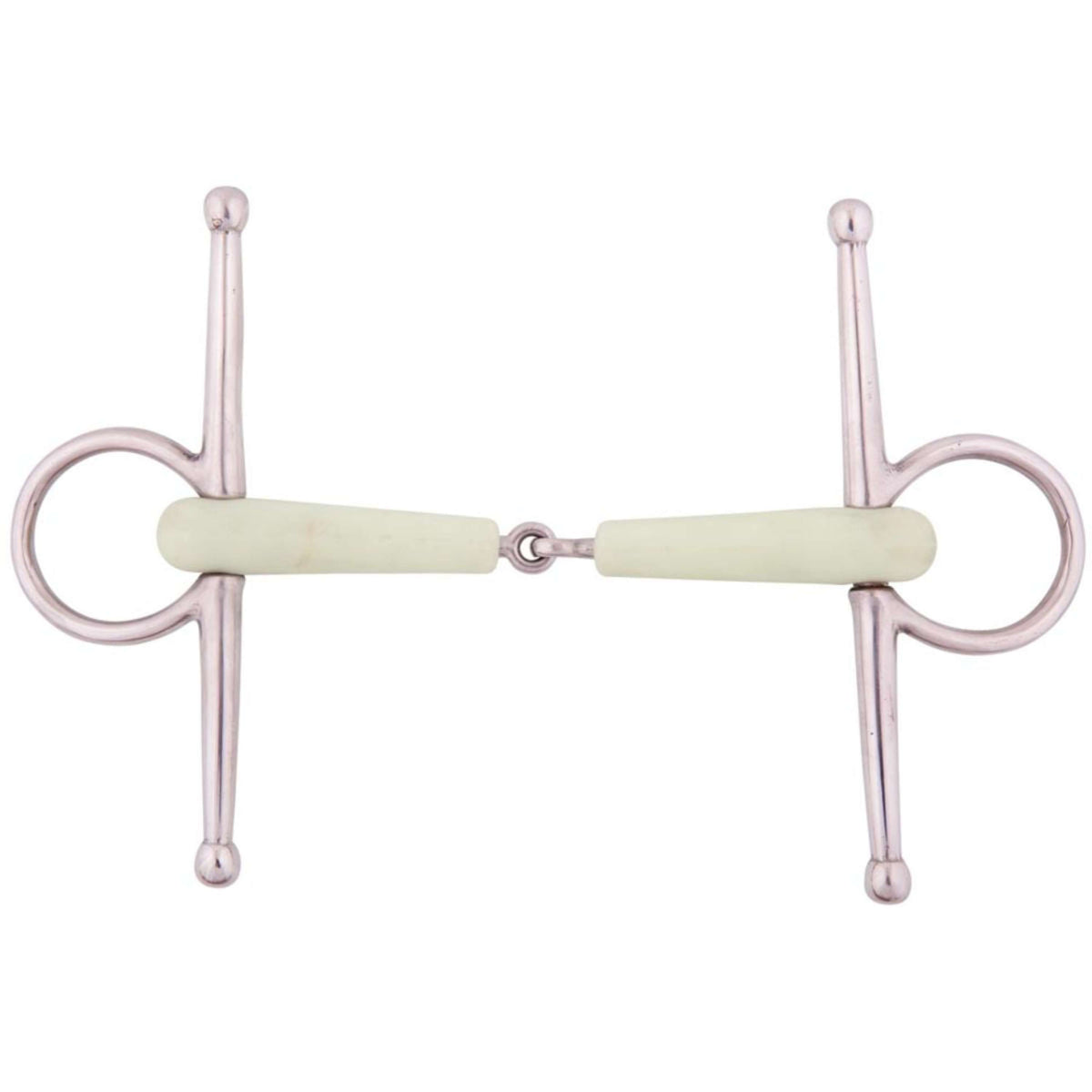 BR Full Cheek Snaffle Apple Mouth 18mm RVS