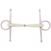 BR Full Cheek Snaffle Apple Mouth 18mm RVS