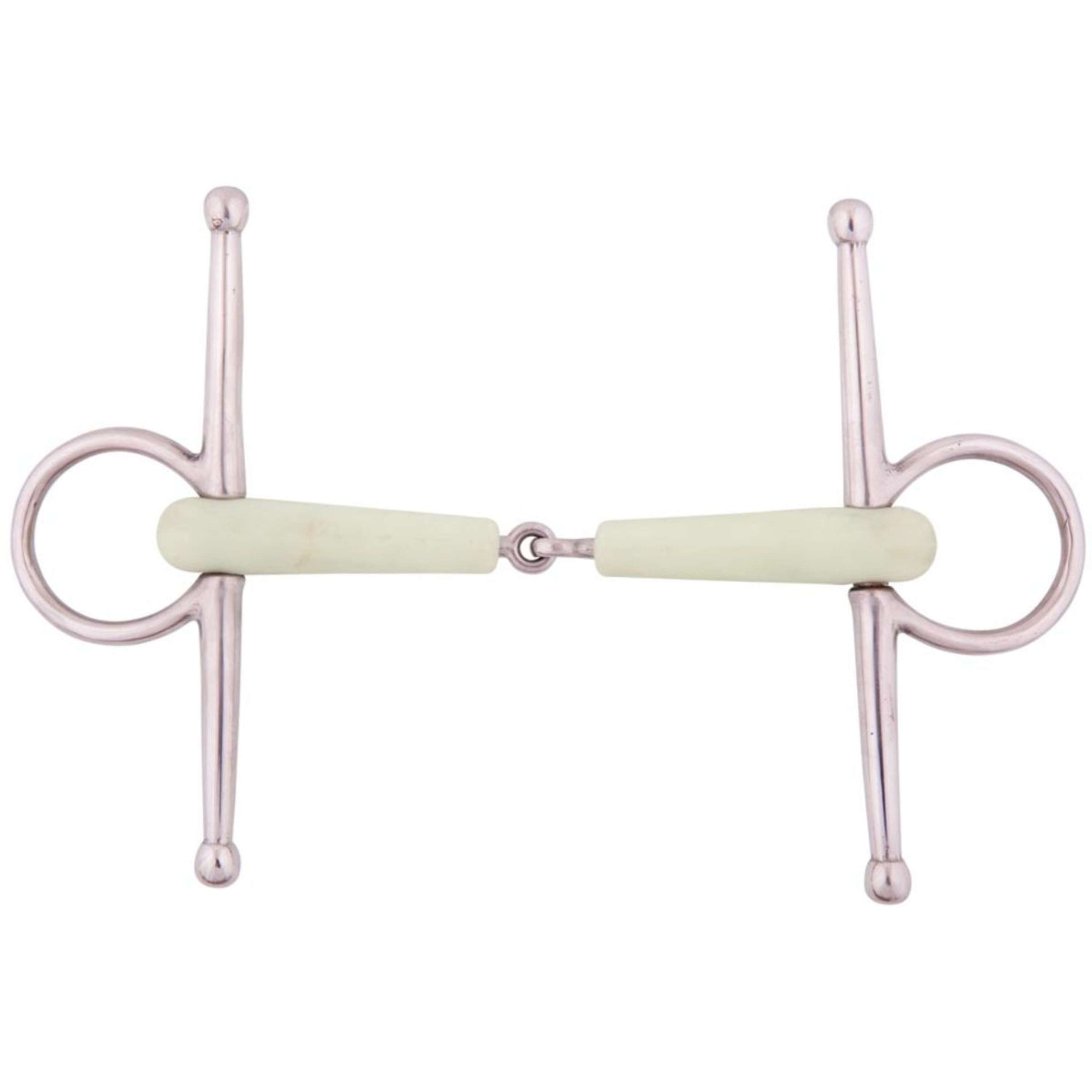 BR Full Cheek Snaffle Apple Mouth 18mm RVS