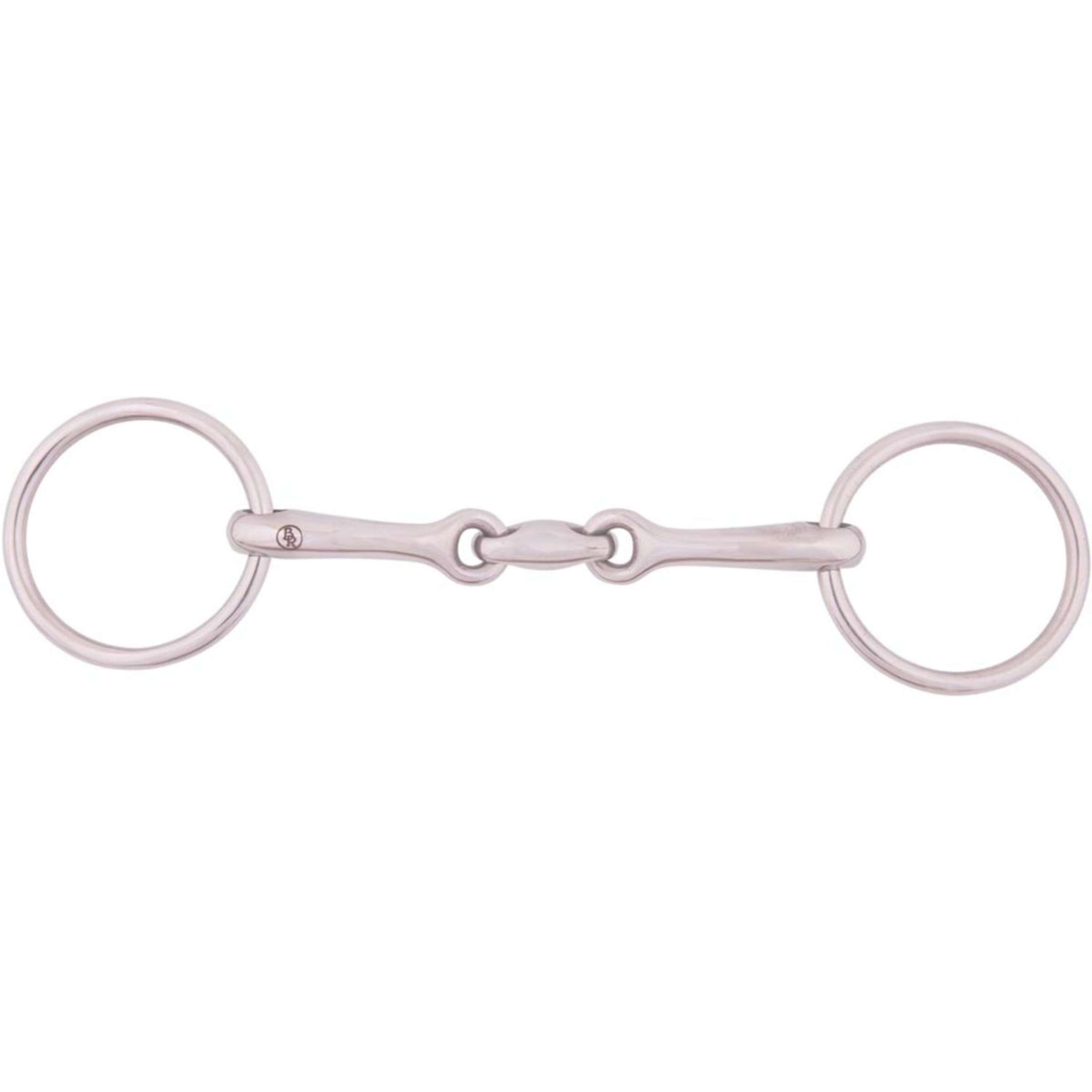 BR Underlay Snaffle Solid 13mm Double Jointed Stainless BR Underlay Snaffle Solid 13mm Double Jointed Stainless