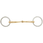 BR Loose Ring Bradoon Single Jointed Soft Contact 10mm