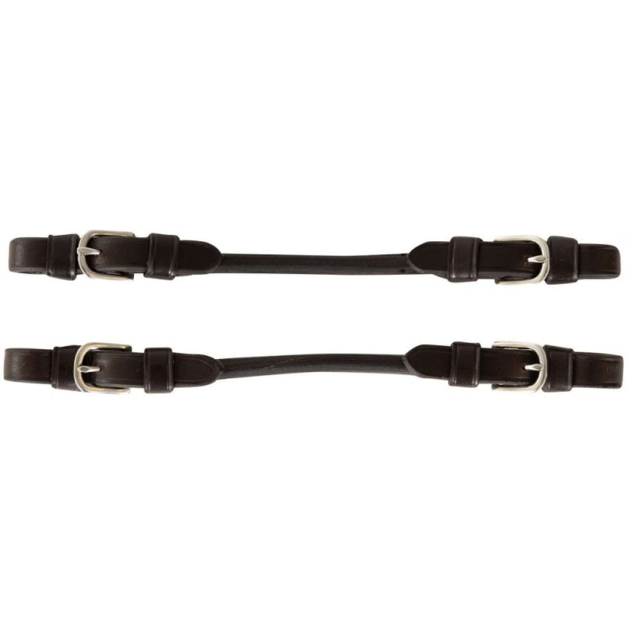 BR Pelham Straps Horwich Brown/Silver