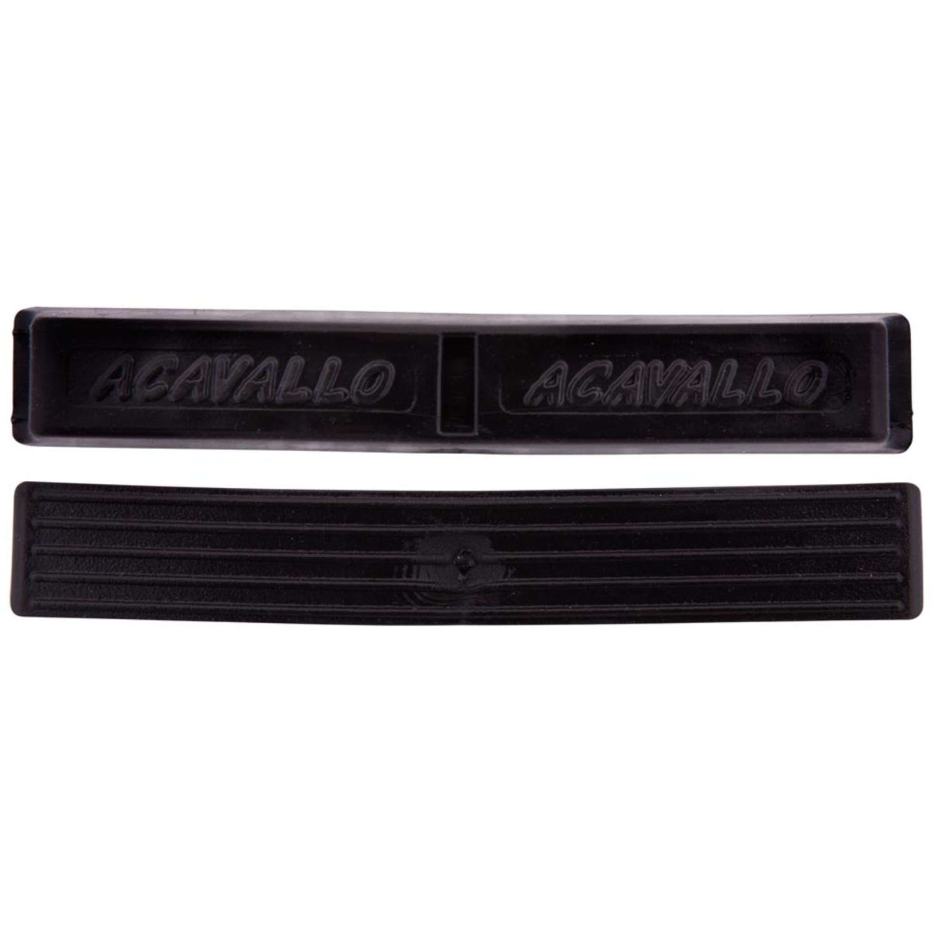 Acavallo Curb Chain Guard Soft Gel Black | Agradi.com