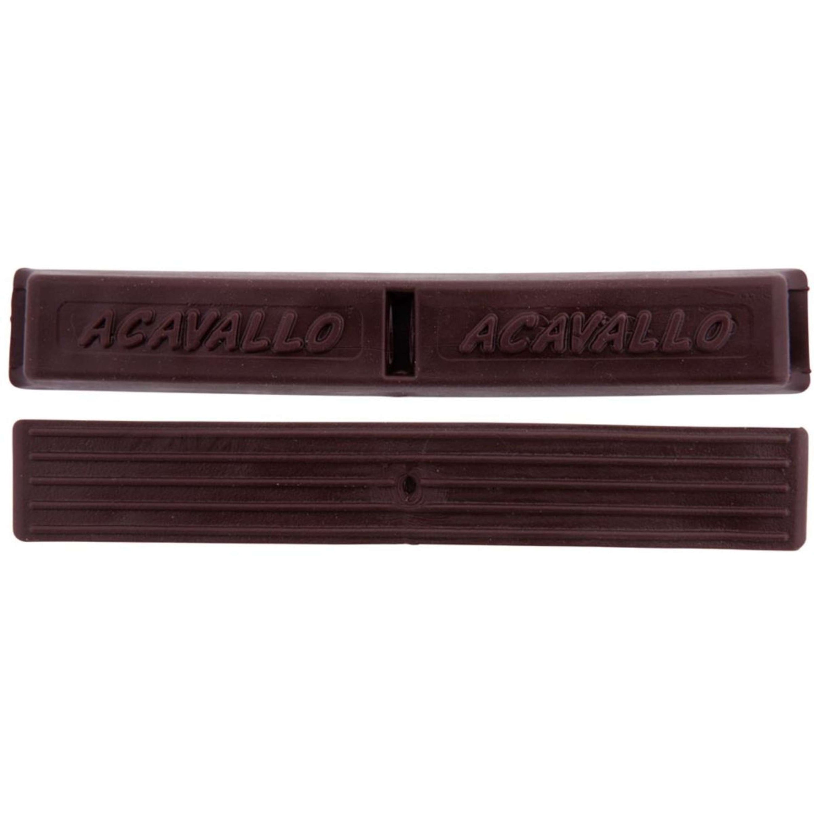 Acavallo Curb Chain Guard Soft Gel Brown