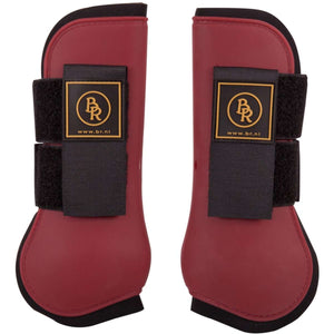 BR Tendon Boots Event PU with Neoprene Lining Red Maple