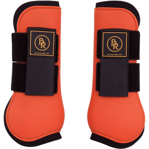 BR Tendon Boots Event PU with Neoprene Lining Sunset Orange