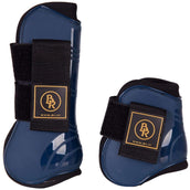 BR Bullet guards & Fetlock Boots Set Pro Tech PU Neoprene Blue