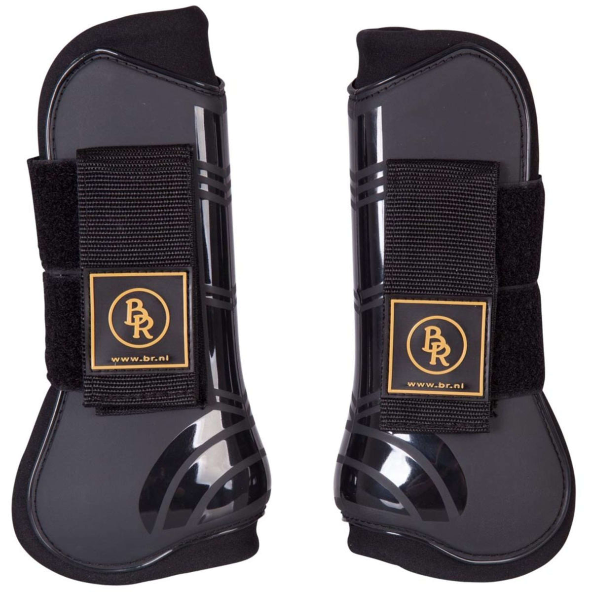 BR Tendon Boots Pro Tech PU Neoprene Lining Black