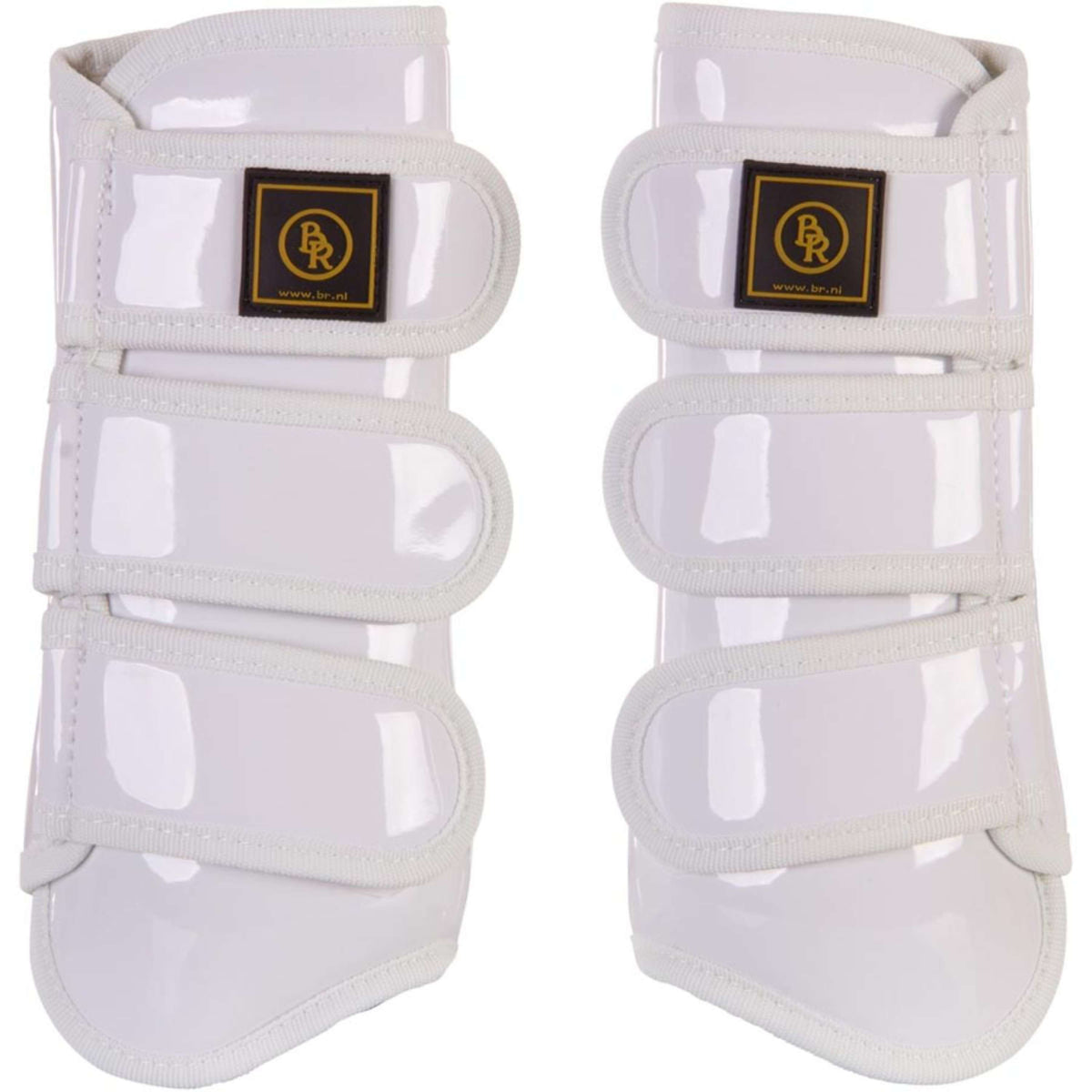 BR Tendon Boots Pro Max Lak White