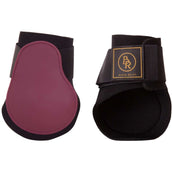 BR Fetlock Boots Event PU with Neoprene Lining Beet Red