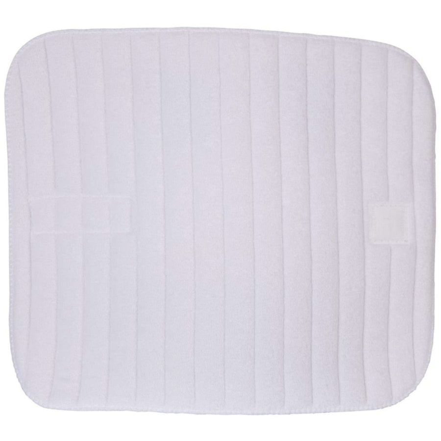 BR Leg Pads Stretchy/Cloth Chain White
