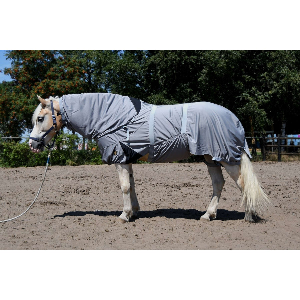 BR Eczema Rug with Elastic Parts Grey