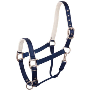 BR Halter Event Nylon Double Adjustable Blue