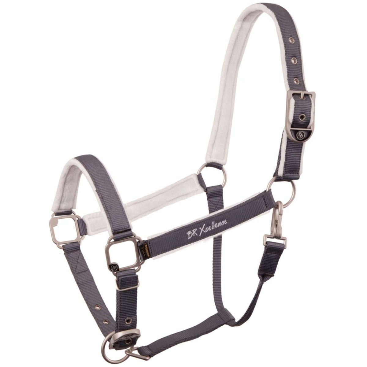 BR Head Collar Xcellence White/Stone