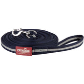 Premiere Lunging Side Rope Softgrip with Snaphook Dress Blue/Grey