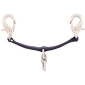 Premiere Lunge Bridle Bit Perlon Blue