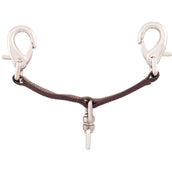 Premiere Lunge Bridle Bit Perlon Brown