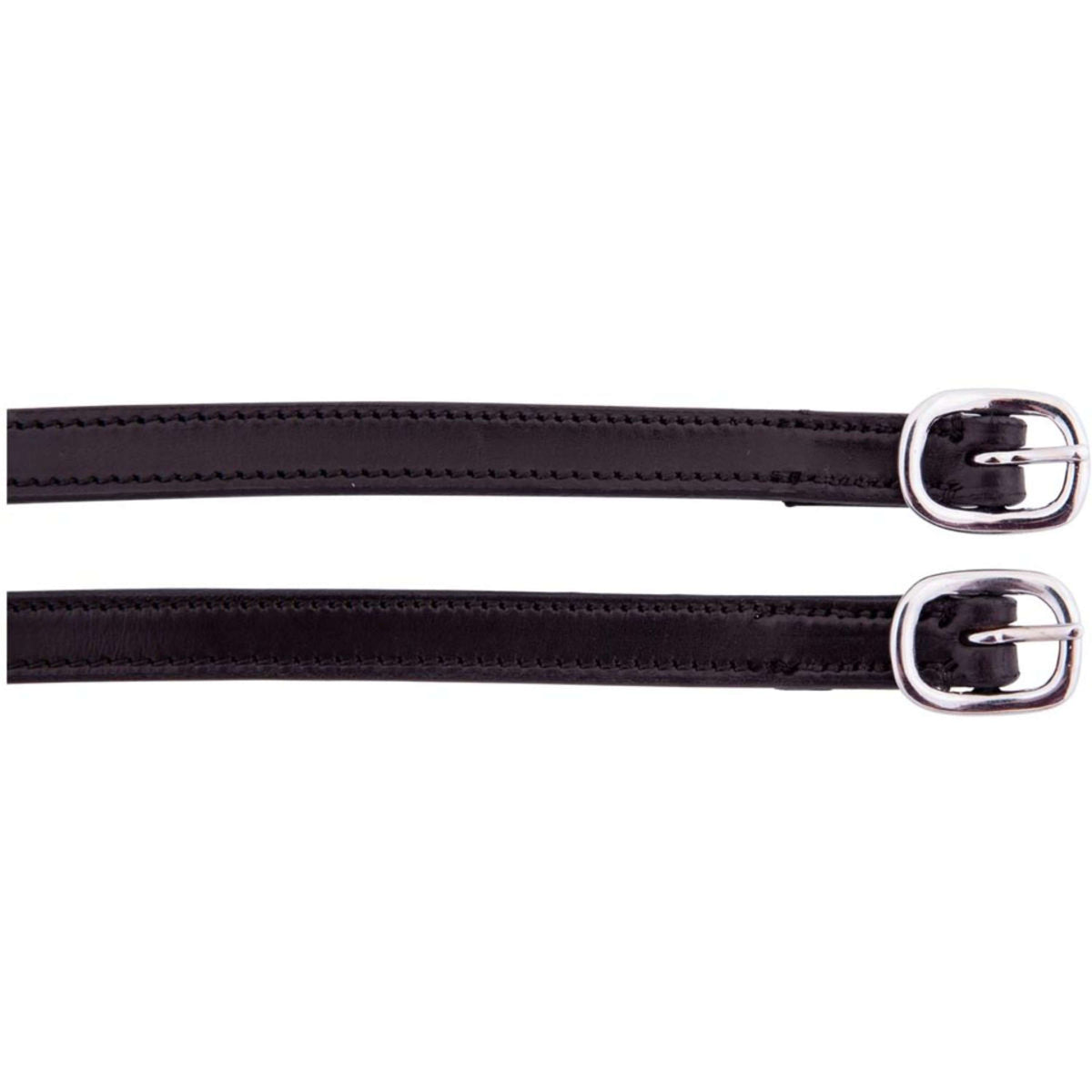 BR Spur Straps Leather Stainless Steel Buckle Black