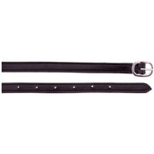 BR Spur Straps Leather Lined Stainless Steel Buckle Black