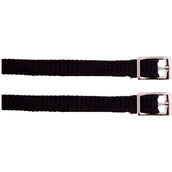 BR Spur Straps Avulon Poly Woven Black